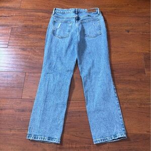 WRANGLER HIGH RISE RODEO STRAIGHT CROP JEANS SZ 2/26